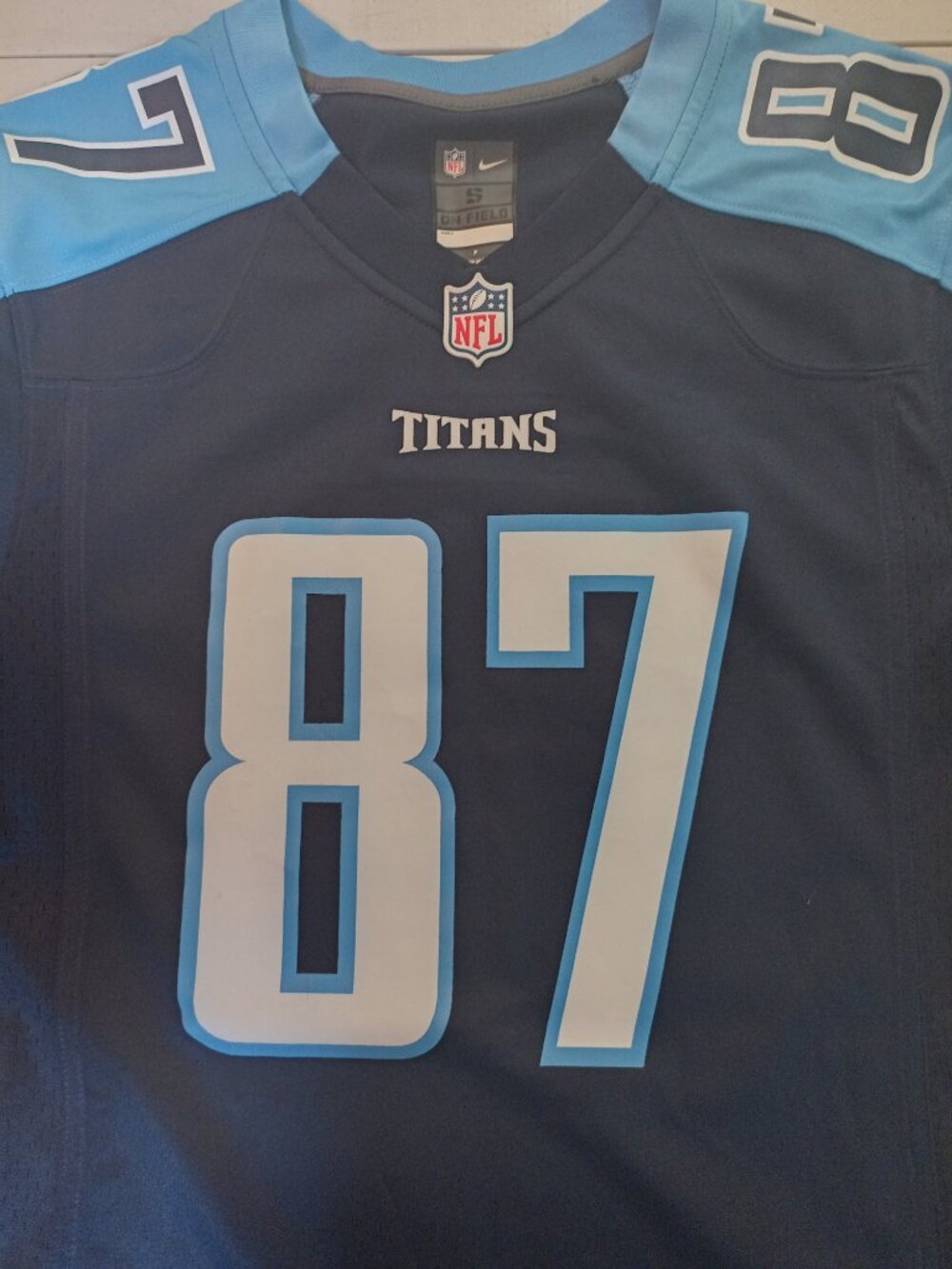 Rare Nike On Field Eric Decker Tennessee Titans NFL Football Jersey Adult Small - Picture 3 of 7